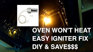 Easy Oven Igniter Replacement - DIY & Save $$