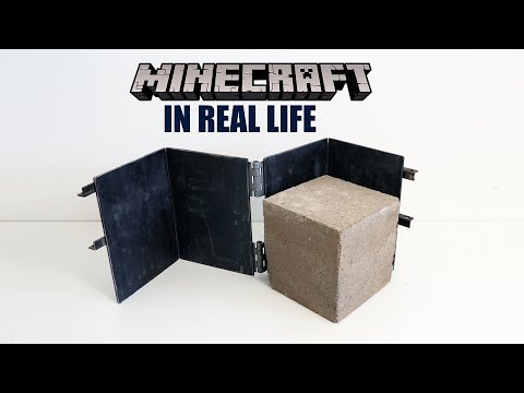 Playing Minecraft in real life