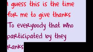 Diggy-The Reign (LYRICS ON SCREEN)