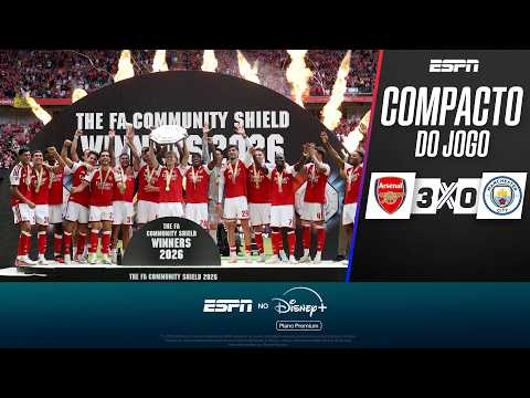 Gols e melhores lances de Arsenal x Manchester City