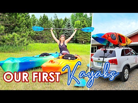 WE GOT KAYAKS! | Perception JoyRide 10 | Yakima Kayak Roof Rack & JayLow Carrier