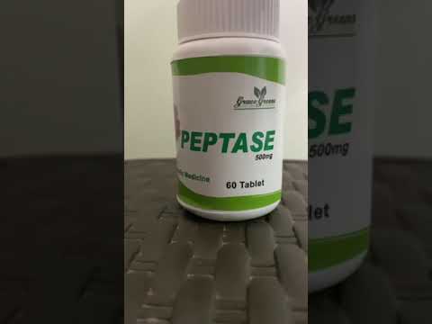 Peptase ayurvedic tablets- ulcer and acidity medicine. incre...