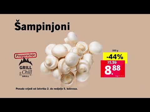 Ponuda Lidlove tržnice od četvrtka 02.08.2018.