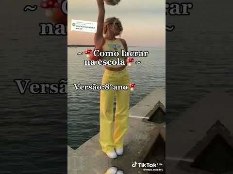 como lacrar na escola