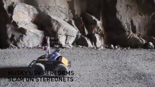 Husky Performs SLAM on Stereonets for Queens University