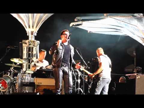 U2 - No Line On The Horizon (busker version) (Helsinki II 2010) -MULTICAM DRAFT-