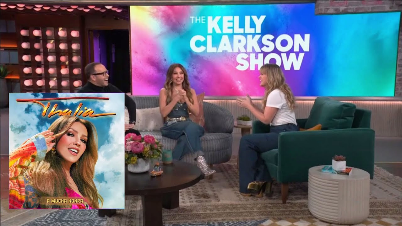Thalía On The Kelly Clarkson Show (February 15, 2024)
