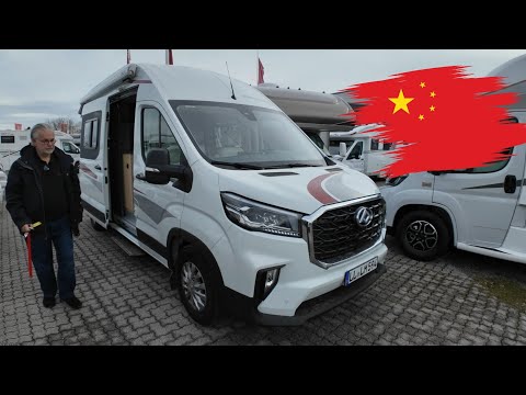 IS THAT ALLOWED? A REAL CHINA CAMPER VAN 2025 Maxus. First test drive in Germany.