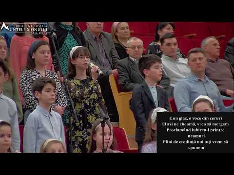 Te vom inalta - Corul de copii Muntele Sionului