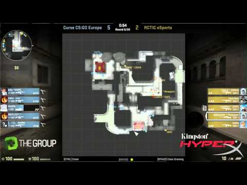 ESPC League Round 12 CurseEU vs RCTIC eSports