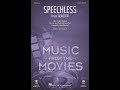 Speechless [from Aladdin (2019)] (SATB Choir) - Arranged by Jacob Narverud