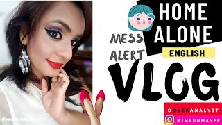 House Tour | Home Alone Vlog | Don't tell the landlady! Tall Girl heels | Mumbai, India