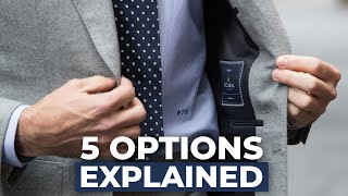 How To Choose A Suit Jacket Lining For Made To Measure Suits