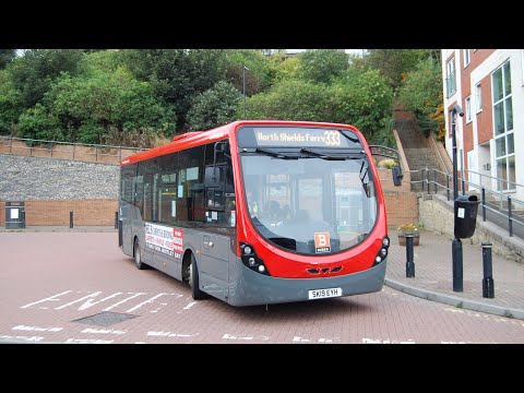 Something a bit different: Gateshead Central Taxis SK19EYH Wright Streetlite/Micro Hybrid