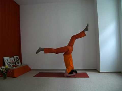 Kopfstand im Prana Yoga Zentrum Dresden