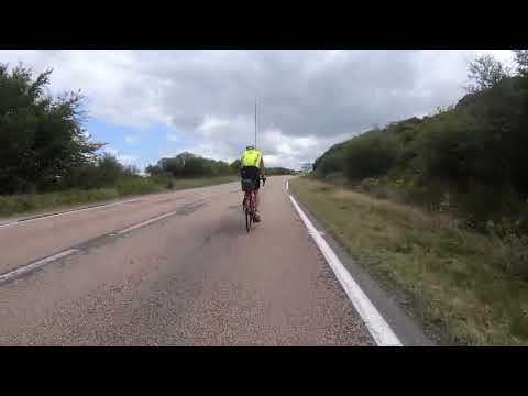 Paris Brest Paris 2019 Part 7  Brest to  Loudéac (at 783km) 60fps