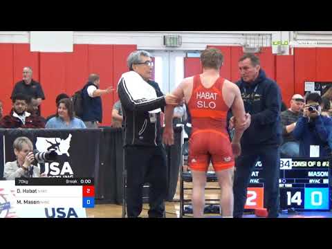 FS/FS 70 KG - C2 - Dave Habat (SLO) Vs. Mario Mason (NYAC)