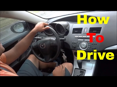 How To Drive An Automatic Car-FULL Tutorial For Beginners