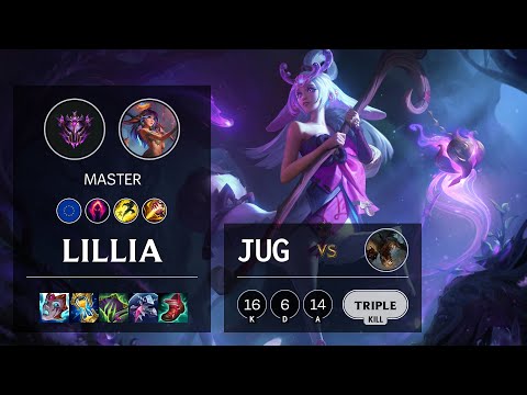 Lillia Jungle vs Fiddlesticks - EUW Master Patch 11.10