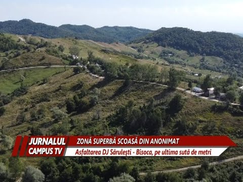 DRUMUL JUDEŢEAN SĂRULEŞTI - BISOCA NU A MAI FOST ASFALTAT DE 40 DE ANI