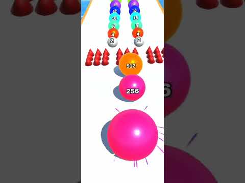 AZ Merge Race 2048 Ball Run Going Ball Game Color