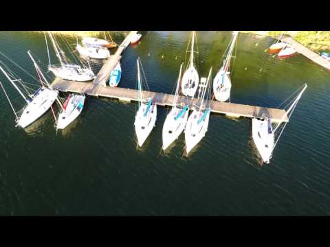 Mazury 2017 - maj - z drona i z pokładu.