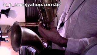 Video thumbnail for Conn 11M original Low A Baritone Sax by Esteban Pascual