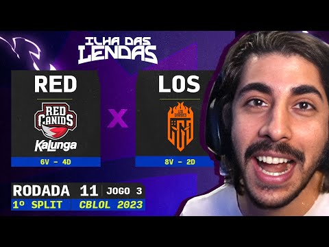Red Canids x Los Grandes | CBLOL 2023: 11ª Rodada - 1ª Etapa | Ilha das Lendas