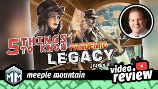 Pandemic Legacy: Season 0 - 5 Things You Need to Know - Review - Boardgame Brody