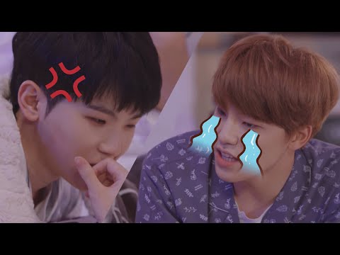 [ENG SUB] Woozi gets upset with Dino (old but gold)