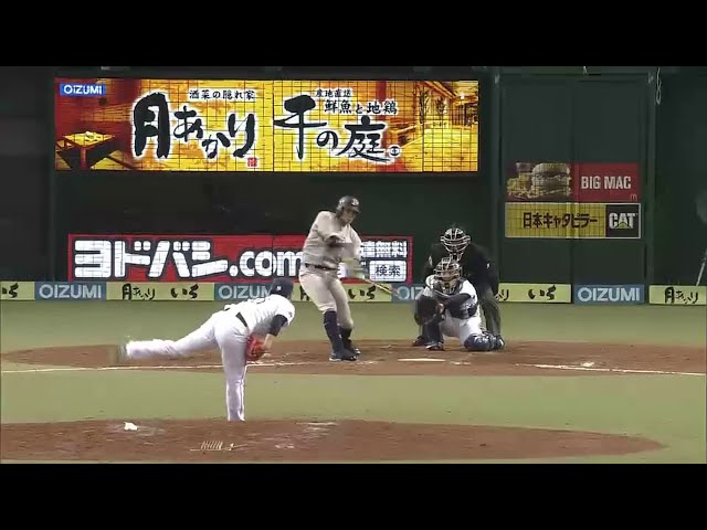 【9回表】バファローズ・糸井 第1号ソロホームラン!! 2015/3/29 L-Bs