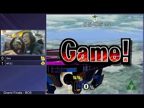 GSS 102 SSBM - Ses (Fox) vs. alt [L] (Sheik) - Melee GF