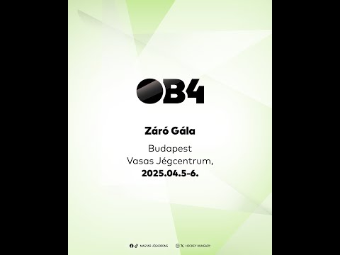 OBIVB Bronzmérkőzés - Újpesti Ragadozók JSE - IT ON ICE HKB 20250406 9:15