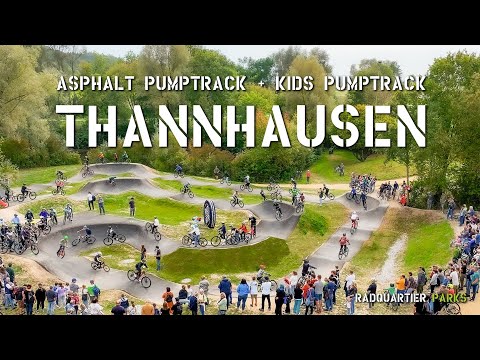 ASPHALT PUMPTRACK + JUMPLINE & KIDS PUMPTRACK – THANNHAUSEN | RadQuartier Parks