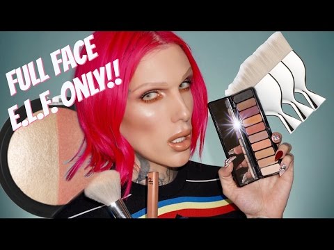 全臉只用E.L.F.產品!| 傑夫裡星 (FULL FACE USING ONLY E.L.F. PRODUCTS!! | Jeffree Star)