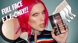 FULL FACE USING ONLY E.L.F. PRODUCTS!! | Jeffree Star