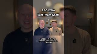 P&O Iona Embarkation - The Best Spot for a Photo at Ocean Terminal Southampton! #pocruises