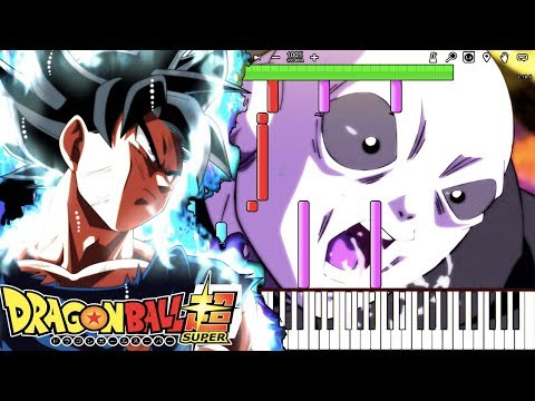 Ultra Instinct REBORN Once Again!! - Dragon Ball Super OST / Episode 128 BGM (Piano Tutorial)