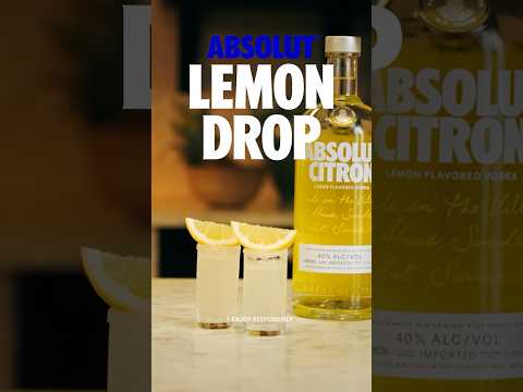 How to Make a Lemon Drop Shot | Easy Recipe #lemondrop #shots