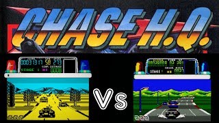 Chase HQ ZX Spectrum vs Amstrad CPC Side by Side Comparison - Amigos Retro Gaming