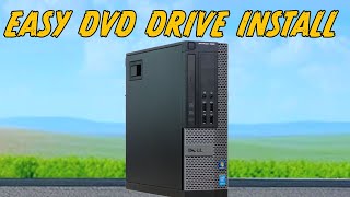 Installing a DVD Drive on a Dell OptiPex PC