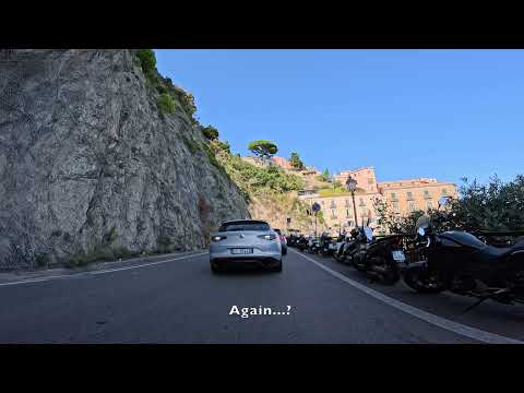 Drive across Lattari Mountains, from Amalfi to Angri