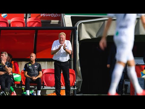 Presskonferens efter Östers IF – HIF