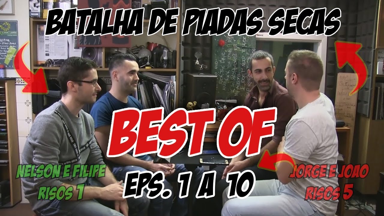 Batalha de Piadas Secas | BEST OF - Ep 1 a 10 | NãoQueresNada