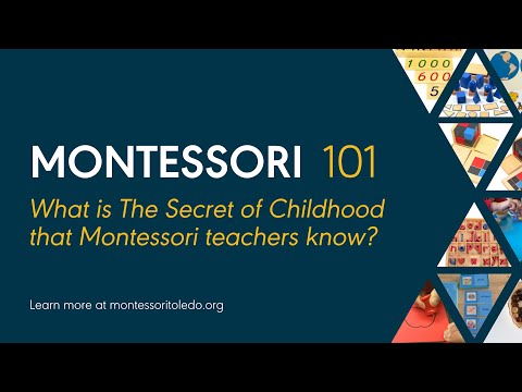 Montessori 101:  What is Montessori?