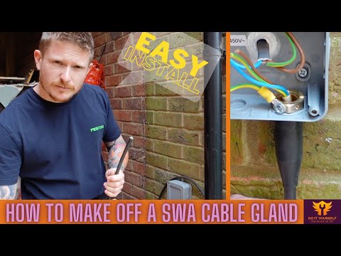 How to Make off a SWA Gland | Steel Wire Armoured Cable Install