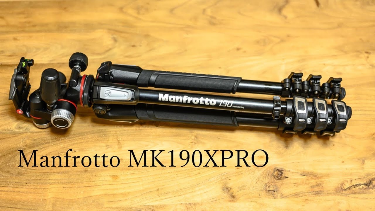 Manfrotto プロ三脚　MK190XPRO4−3W