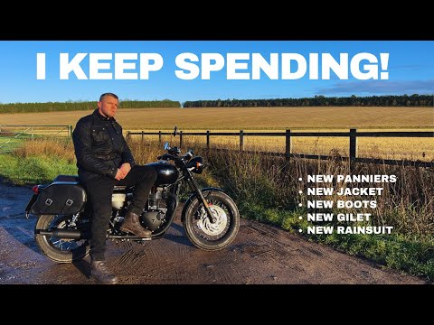 Buying More Bike Gear Again… The BEST VALUE Wax Jacket? & London Test Ride!