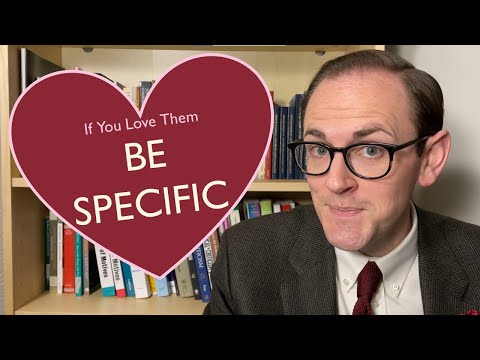 Write a Better Love Poem (or Anything) | The Power of Specificity
