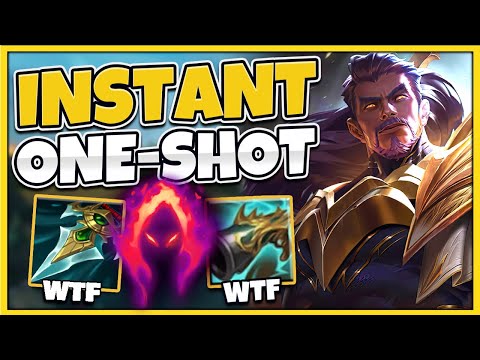 THE HIGHEST DAMAGE TRYNDAMERE BUILD!! ONE AUTO = ONE KILL (100% PEN/CRIT) - League of Legends